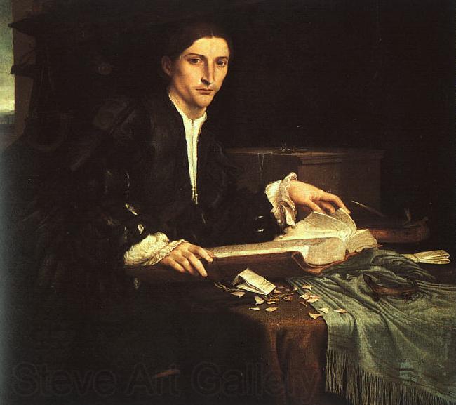 Lorenzo Lotto St.Catherine Spain oil painting art